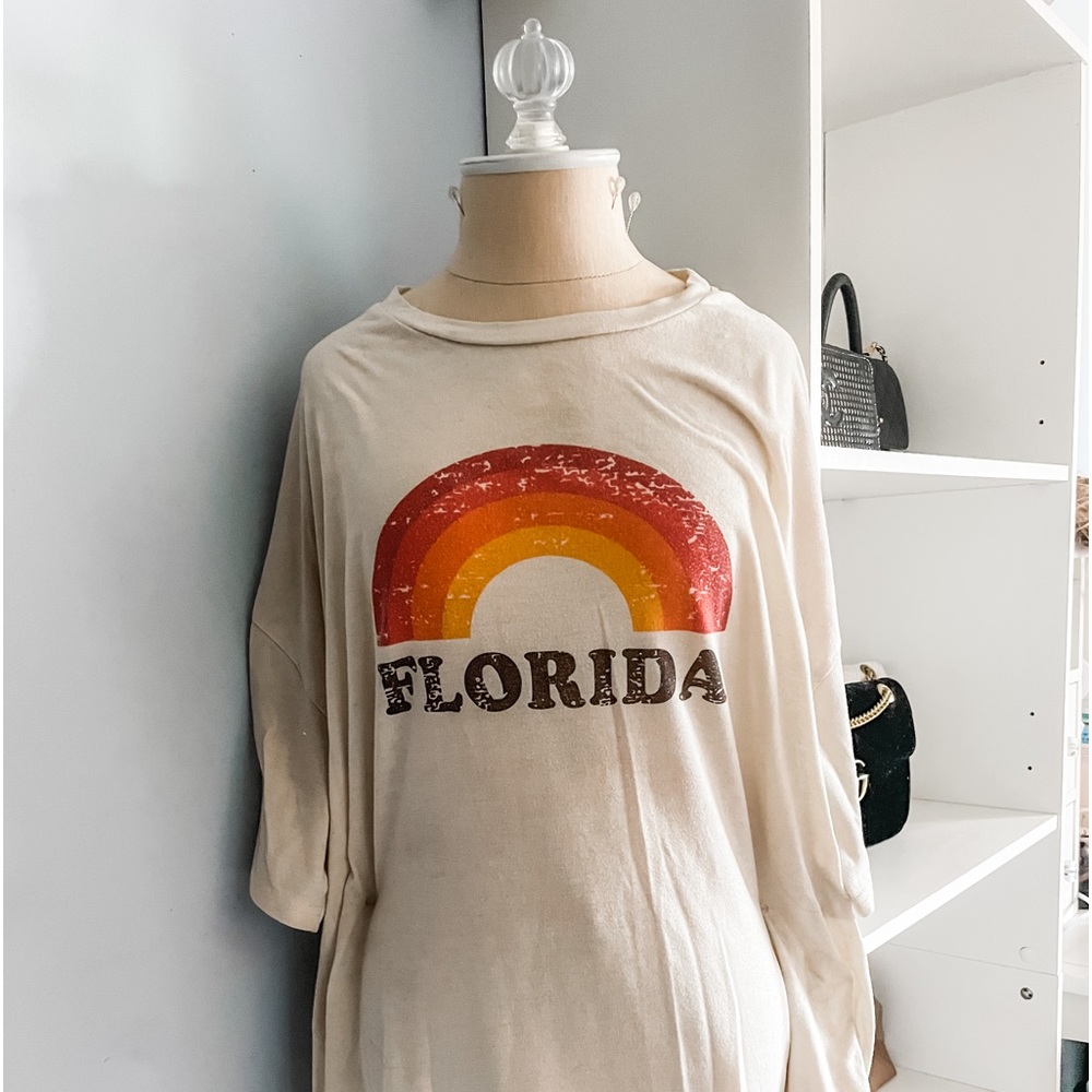 UNIQUE FL BOHO SHIRT 🌈☀️ (((OVERSIZED))) ***PRICE NEGOTIABLE***